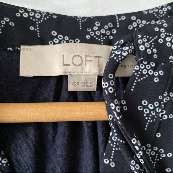 Loft Petite Whimsical Print Sleeveless Top - Picture 5 of 9